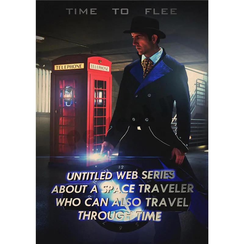 Декор для интерьера из крафт-бумаги постер с изображением времени и пространства