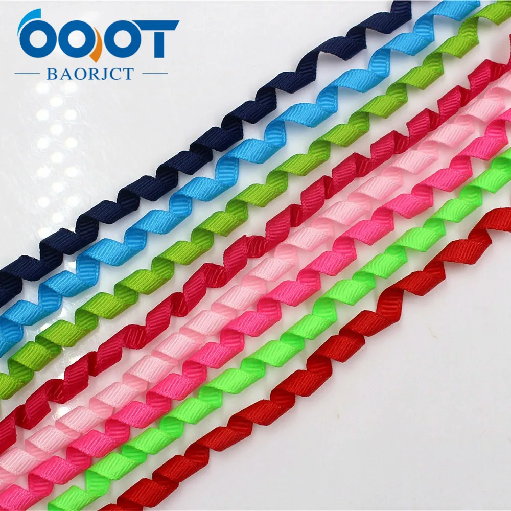 OOOT BAORJCT 178252 6 мм одноцветная корсажная фигурная лента для шпильки головные уборы ленты для рукоделия 10 шт./лот