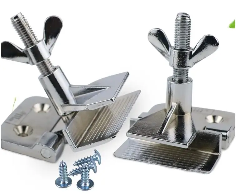 Зажим-бабочка с утолщенным цинковым покрытием и шелкографией для трафаретной