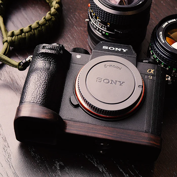Ручной деревянный быстросъемный l образный кронштейн для Sony A7M3 A7R3 A9 ручной