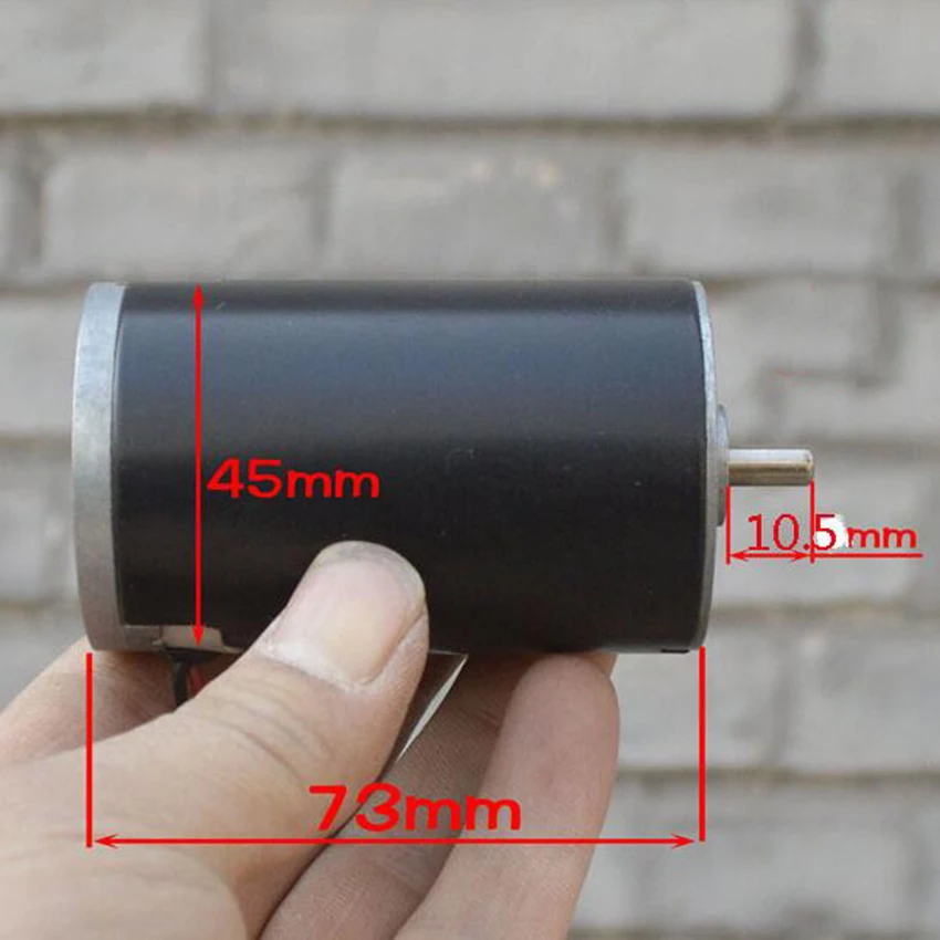 Высокомощный электродвигатель постоянного тока с постоянным магнитом 12 В 24 1650