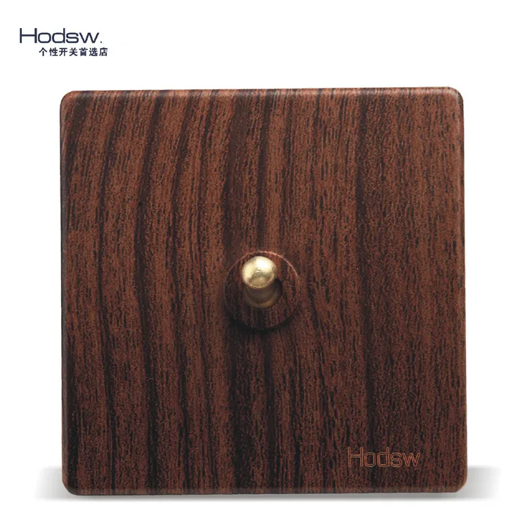 Настенный выключатель в стиле ретро 1 комплект 2 способа 10 А AC110 220V настенный