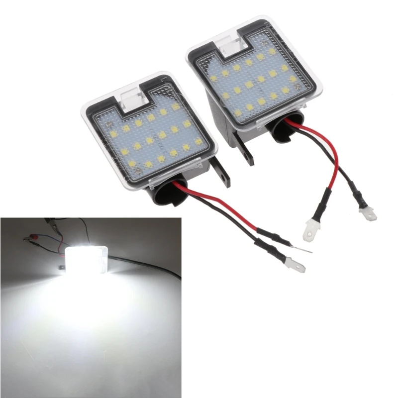 2 шт. LED под боковым зеркалом лужа свет для Ford C max Focus Kuga Escape Mondeo IV вежливое
