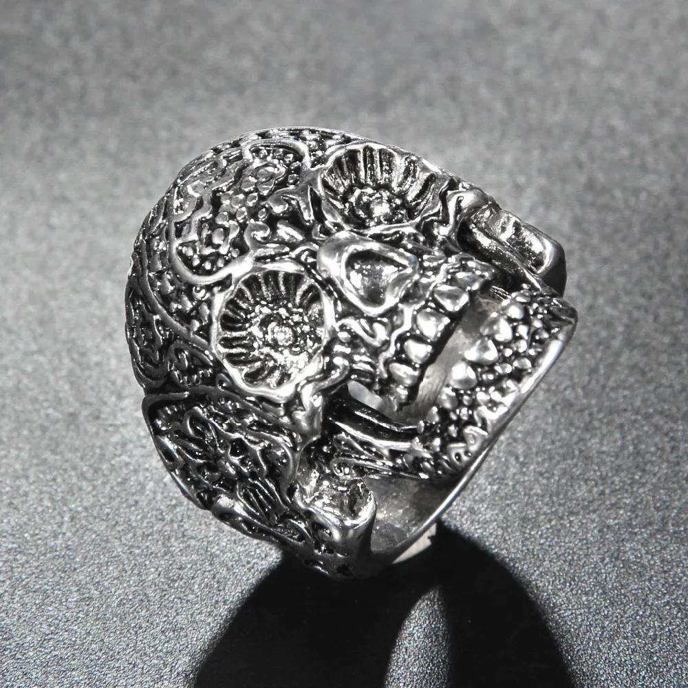 Мужское кольцо на палец европейский готический стиль панк рок Ретро античная