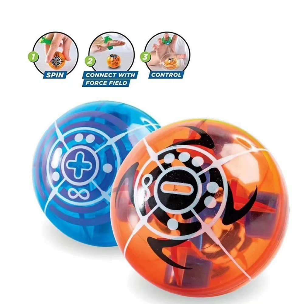 Непоседа Магия индукции мяч игрушка ABS ПВХ смешно Spinner депрессии мигающий шар