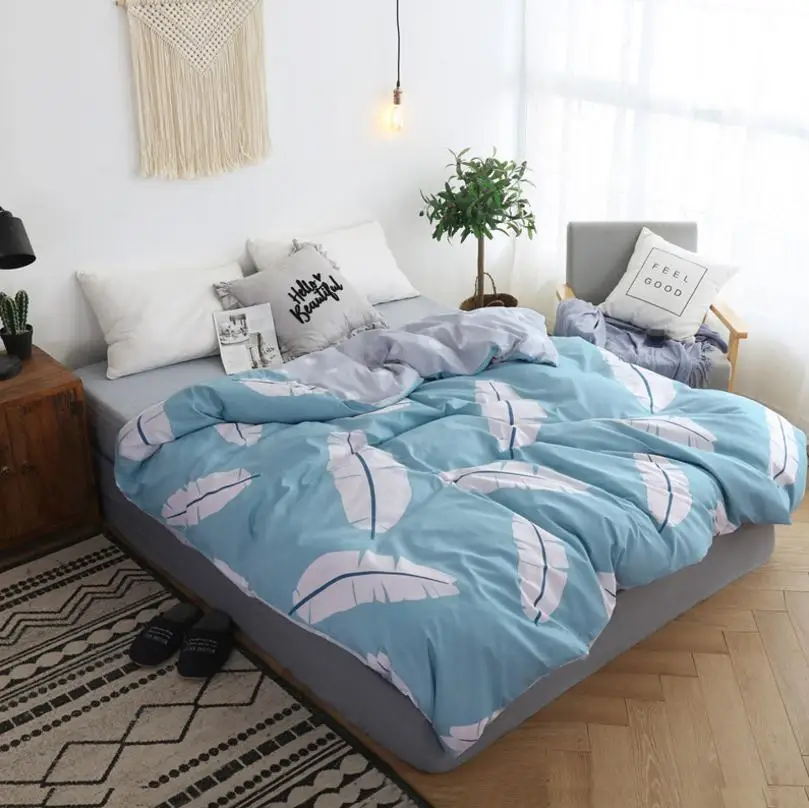 

Cartoon Naughty Monkey Duvet Cover Adult Kids Soft Cotton Quilt Cover Comforter Cover Case Twin Full Queen King Super King Size