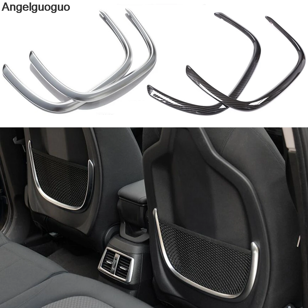 Angelguoguo ABS для BMW X1 F48 2016 2017 / 2 серии 218i F45 F46 2015 задняя сетчатая рамка накладка