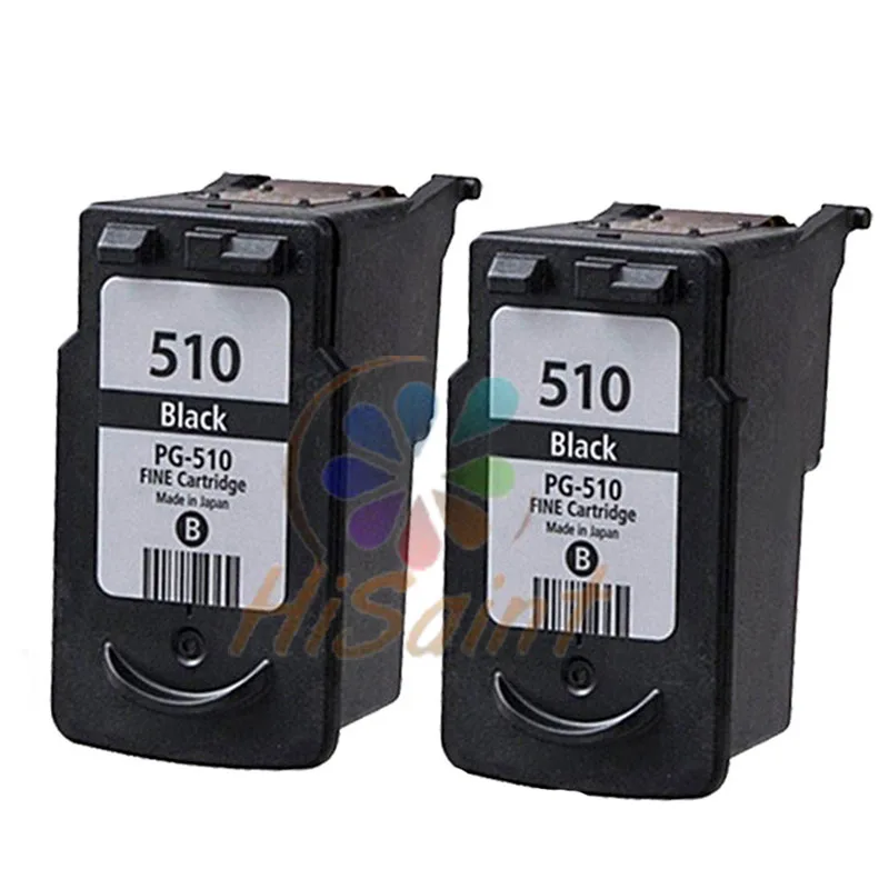 Чернильный картридж hisaint 2PK для Canon PG510 чернильный MP240 MP250 MP280 MP480 MP490 MP492 MX320 MX330