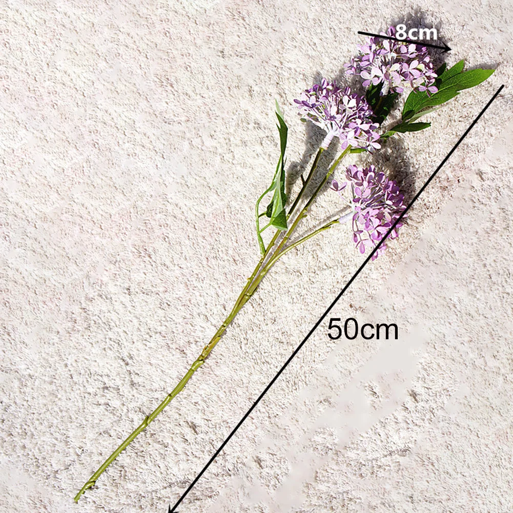 1 шт. искусственный сиреневый шар растение для домашнего сада цветок свадебное