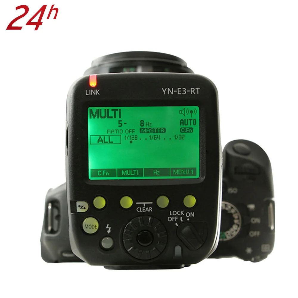 YONGNUO YN E3 RT TTL радио триггер Speedlite передатчик контроллер как ST для Canon 600EX RT/YONGNUO YN600EX