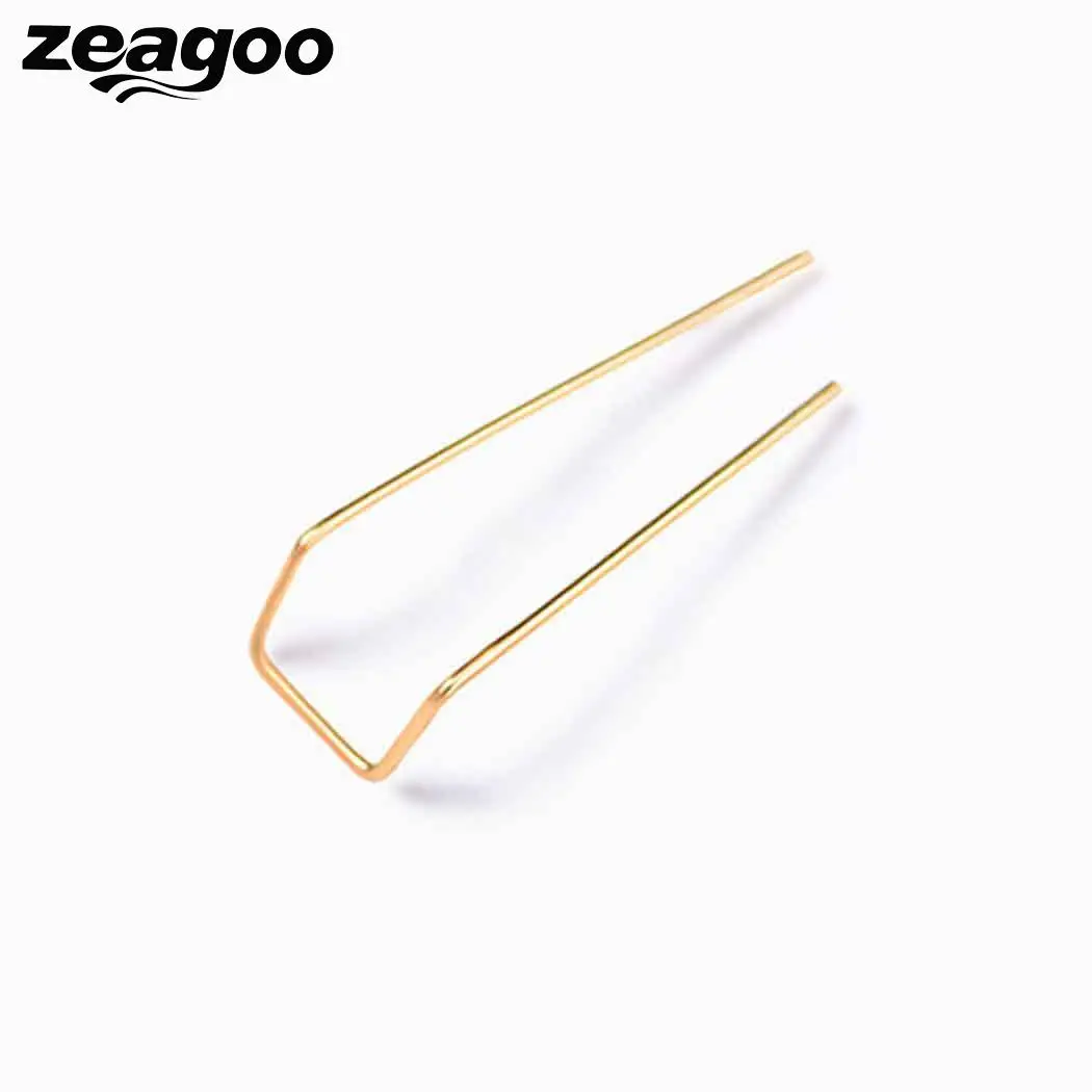 Zeagoo трендовые серьги в форме геометрии 3 цвета подарок для женщин очаровательное