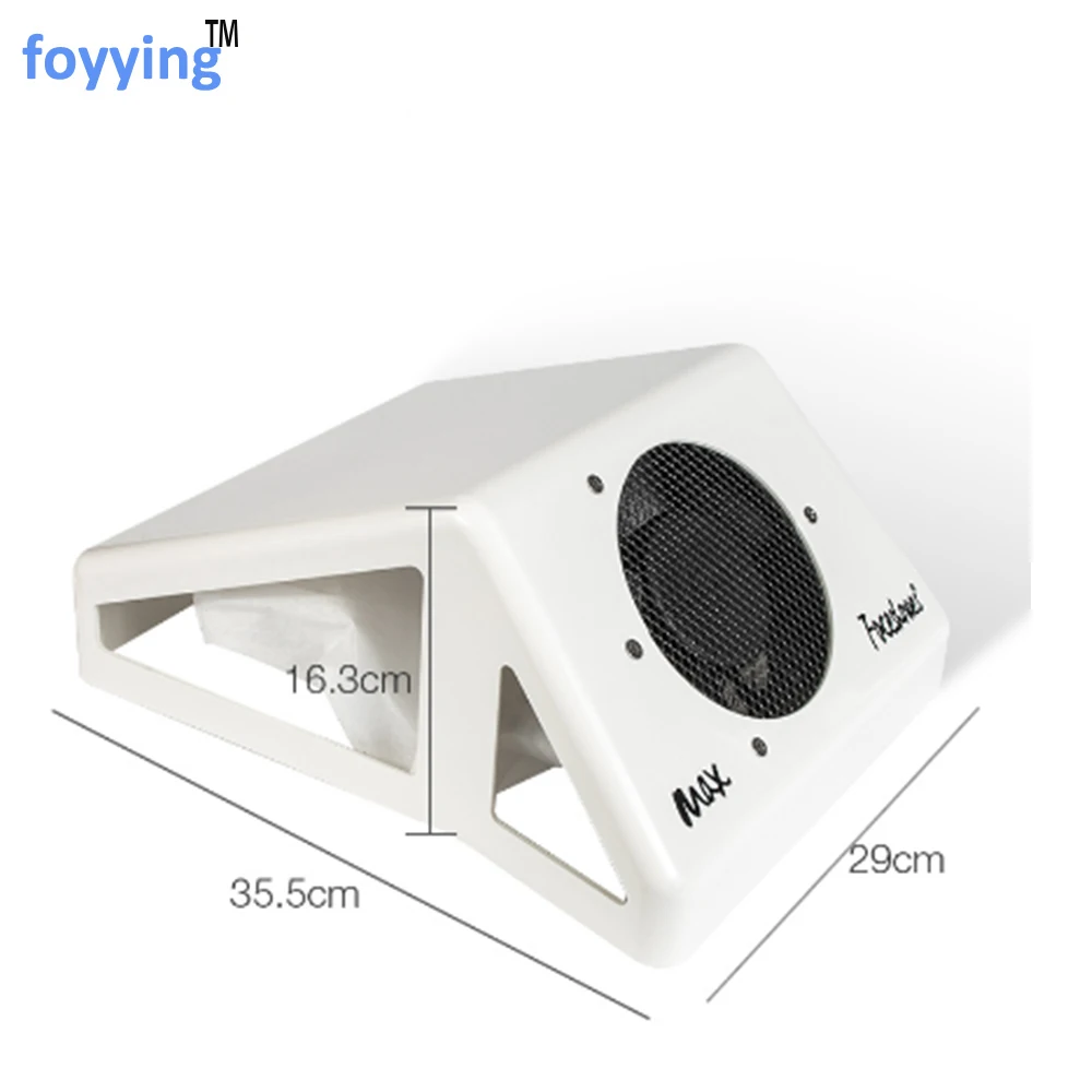 foyying 65W Strong Adjustable Speed Collector For Nail Dust Fan Vacuum Cleaner Manicure Tool Suction Art Equipme | Красота и здоровье