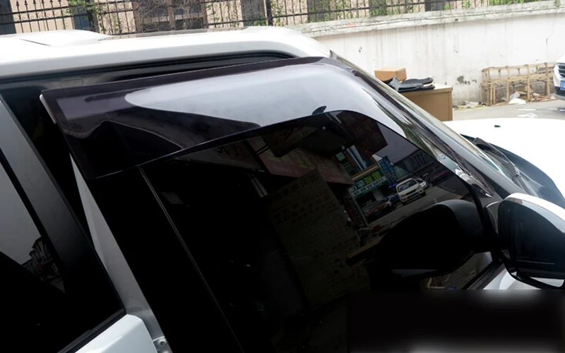 Для Land Rover LR4 Дискавери 4 2010 2011 2012 2013 2014 2015 Пластик внешний козырек Vent Оттенки окна