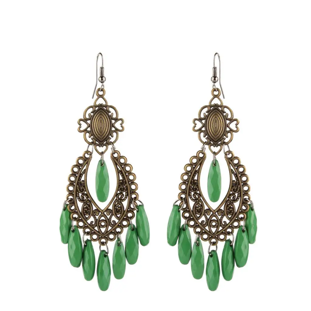 Женские серьги подвески Behomia в этническом стиле с длинной бахромой|earrings style|style