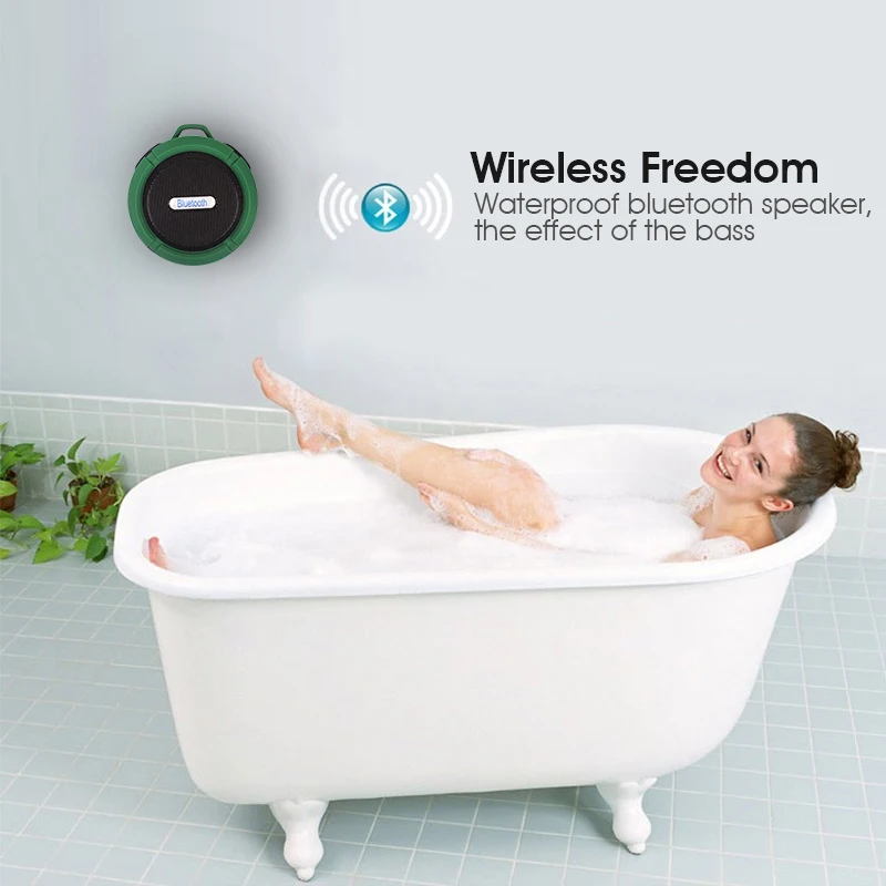 Magift водостойкий Bluetooth беспроводной динамик Поддержка TF карта с присоской