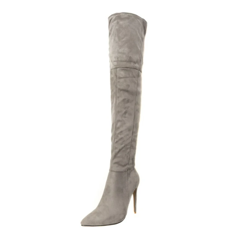 Новинка 2020 г. брендовые осенне-зимние женские сапоги длинные эластичные