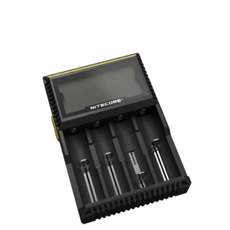 Nitecore D4 D2 Новый I4 I2 Digicharger LCD Интеллектуальный Li Ion AA AAA 18650 14500 16340 26650 Быстрая зарядка