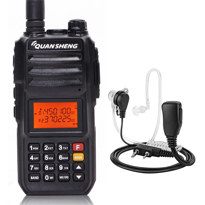 Quansheng TG UV2 PLUS высокая мощность 10 Вт 5 диапазонов 136 174 МГц/Полиция 400 470 МГц/4000 МГц мАч