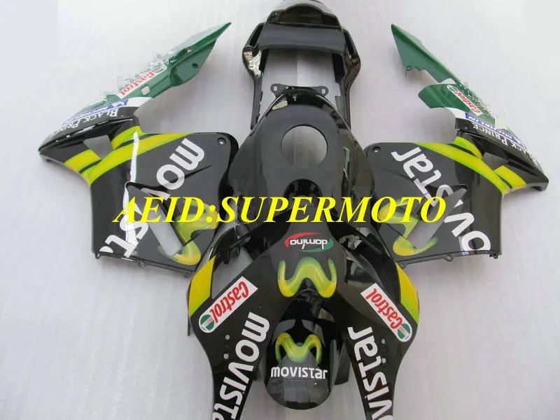 Комплект обтекателей для мотоцикла HONDA CBR600RR F5 05 06CBR 600RR CBR 600 2005 2006 ABS зеленый