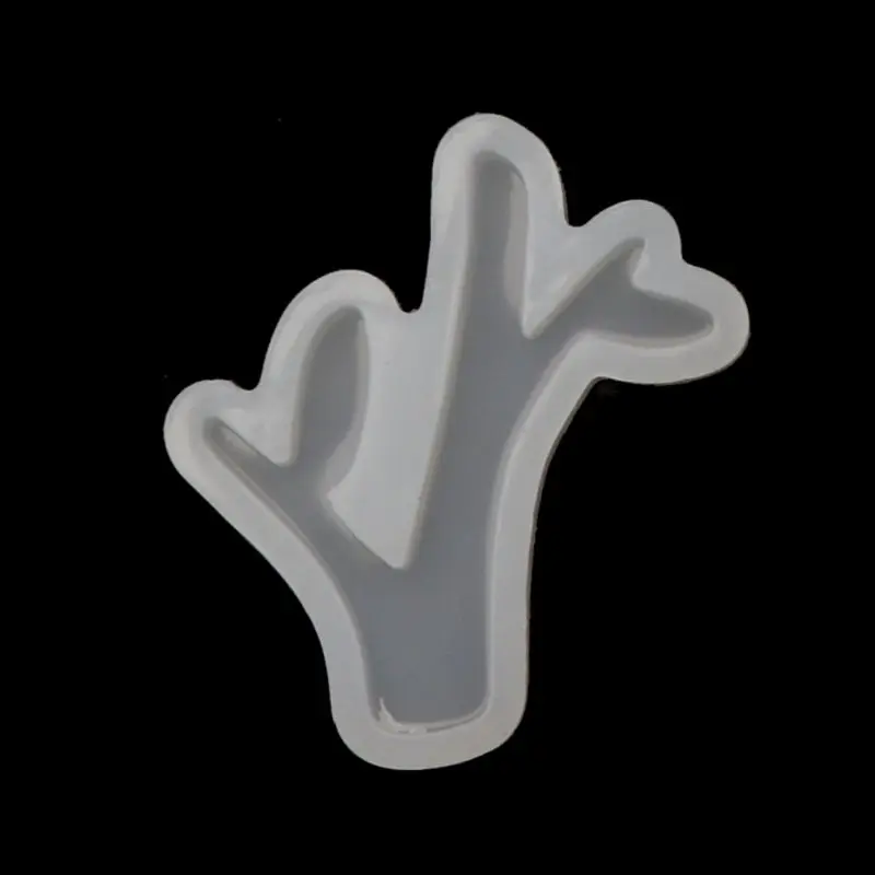 15 Silicone Resin Mold Jewelry Tools Cat Rabbit Deer Dolphin DIY Epoxy Resin Molds JUL3 - Цвет: 15