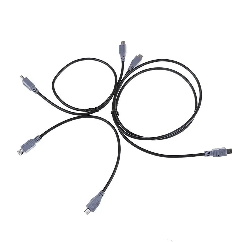 1 шт. мини usb type C 3,1 штекер для micro USB 5 Pin B штекер OTG конвертер ведущий переходник Кабель для передачи данных для мобильного Macbook