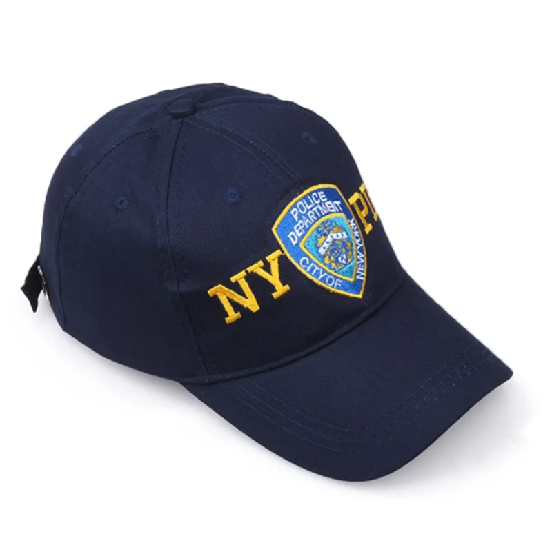 Новая модная полицейская бейсбольная Кепка с вышивкой NYPD тактическая Кепка s для мужчин и женщин уличная армейская кепка Повседневная шляпа для отца Мужская Snapback Casquette