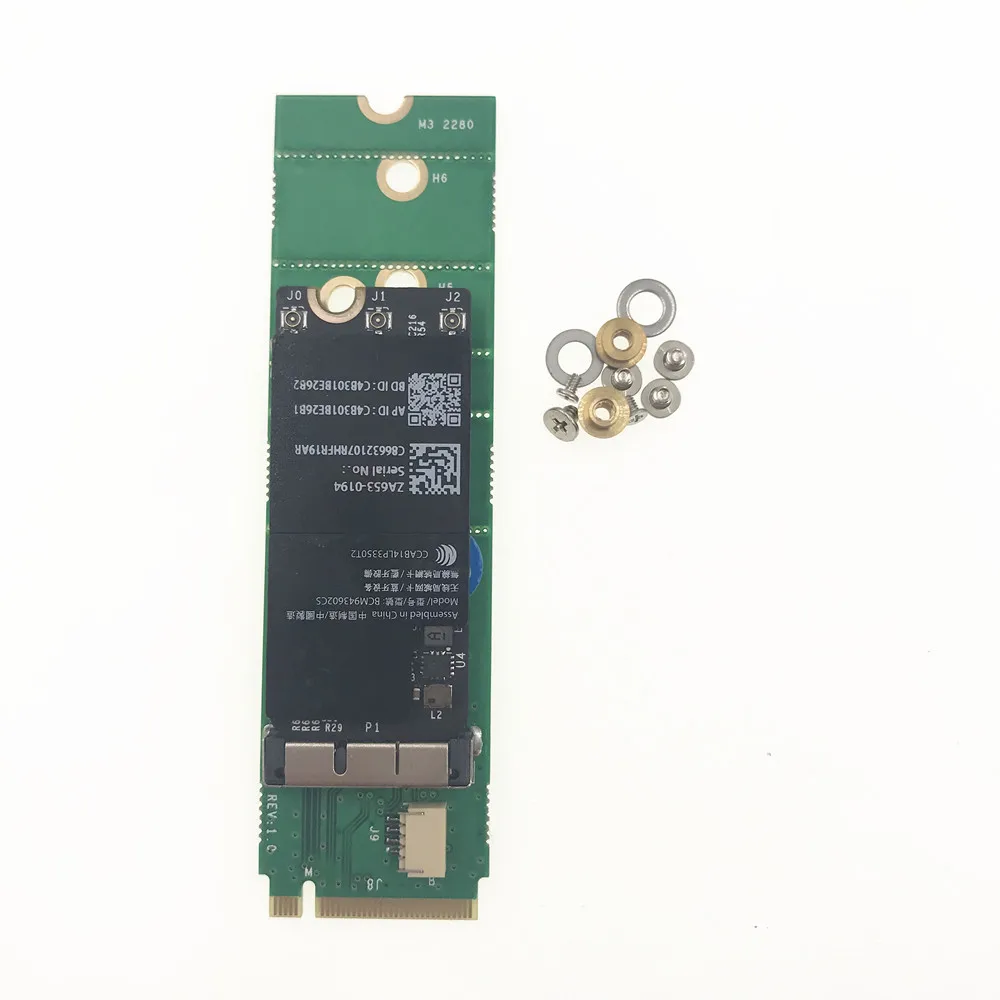 BCM94360CD BCM94360CS2 BCM943224PCIEBT2 12 + 6 Контактный Модуль беспроводной карты с поддержкой
