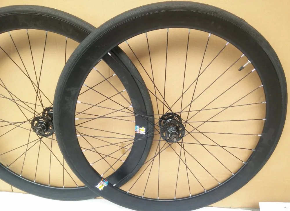 Алюминиевый велосипед часть 700C fixed gear колеса велосипеда, мяч концентраторы, 40 мм 700C* 23 шины fixed gear велосипедных колес
