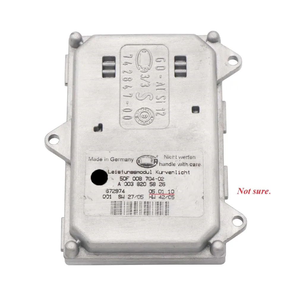 CLK CLS 320 5DF00870402 Afs leisungsmodul XENON 5DF 008 704-02 блок управления A0038205826 балласт для автомобиля ben-z 003 820 58 26