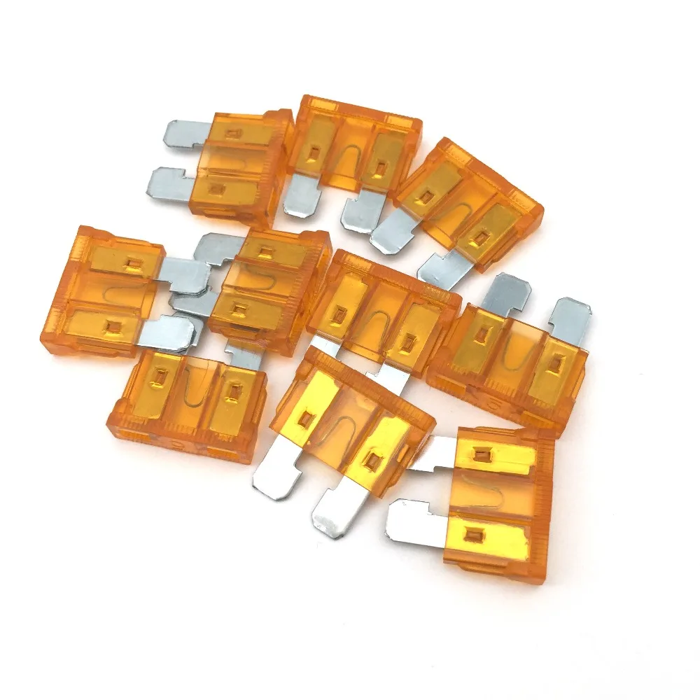 10 шт. Автомобильные предохранители 5 А 15 20 25 30 А|Перемычки| |