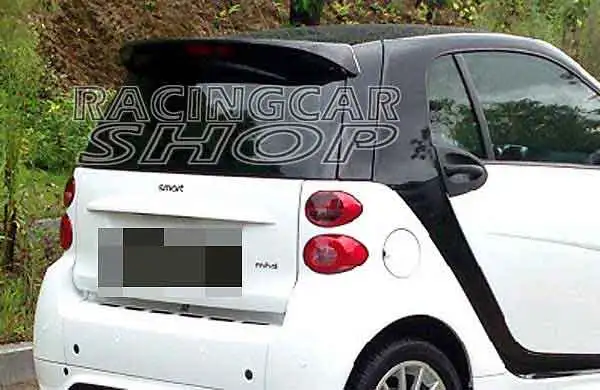 Неокрашенный задний спойлер на крыло крышу подходит для Smart Fortwo 2008 2013 M057F|fortwo|fortwo