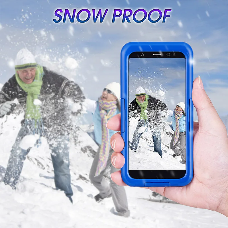 Phone Bag Shell phone cover For iPhone X XS Waterproof Shockproof Dustproof Diving cases Samsung S6 S7 Edge S10 Plus |
