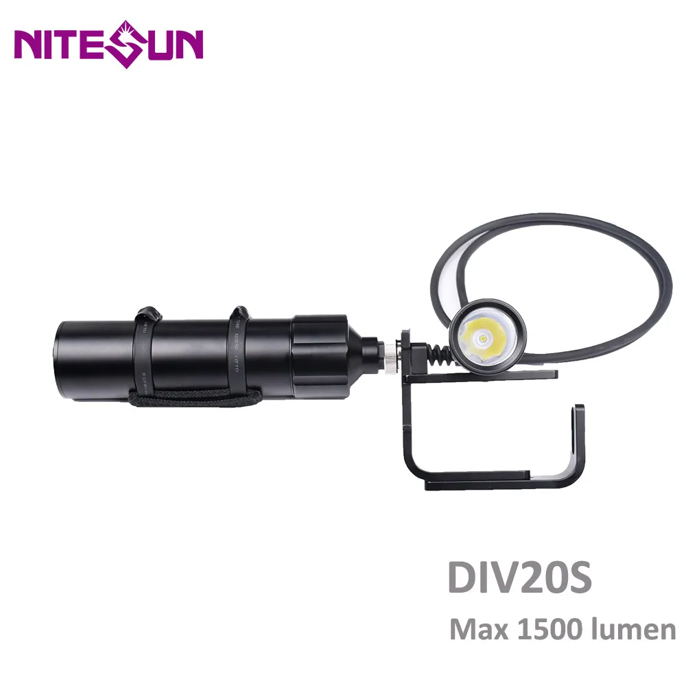 Точечный светильник NITESUN DIV20S для дайвинга CREE XHP35 светодисветодиодный Макс 150 лм