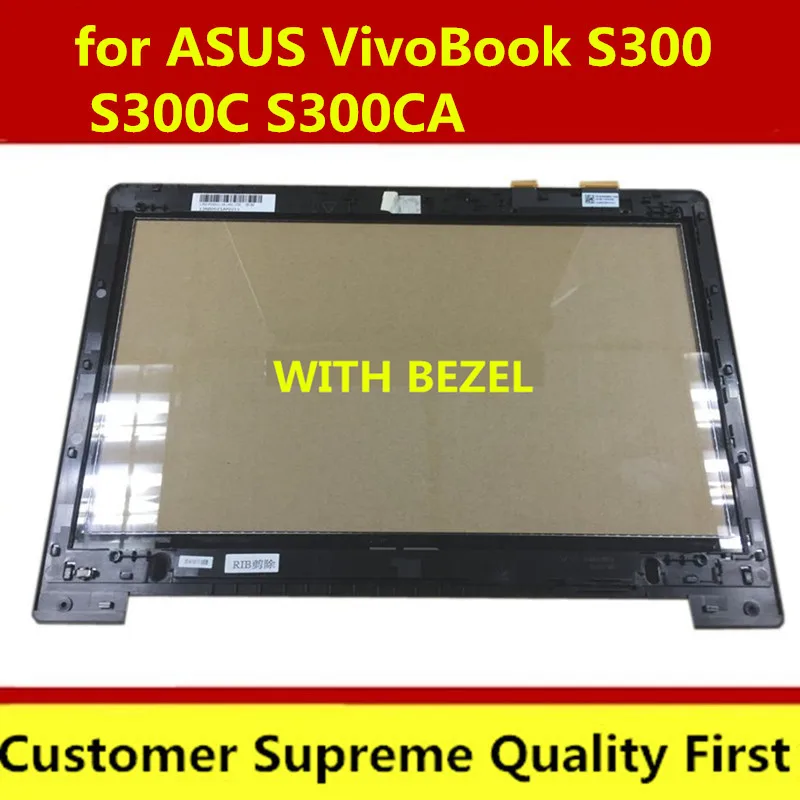 Бесплатная доставка оригинальная сенсорная панель 13 3 дюйма для ASUS VivoBook S300 S300C S300CA