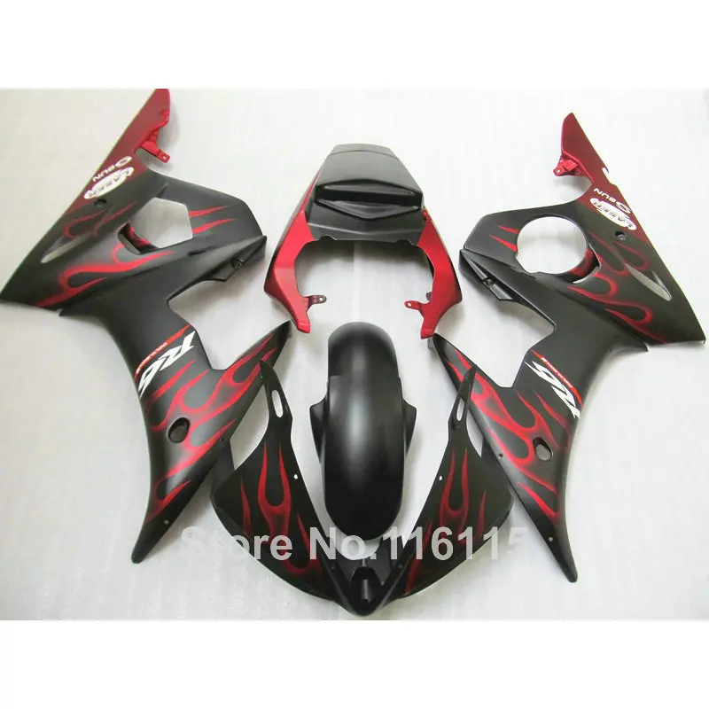 Комплект обтекателей из АБС пластика высокого качества для YAMAHA R6 2003 2004 2005