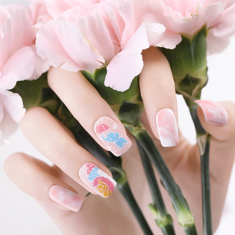 BORN PRETTY ногтей штамповки пластины 12*6 см Животные цветок растения шаблон дизайн ногтей штамп шаблон Лето нержавеющая сталь пластины