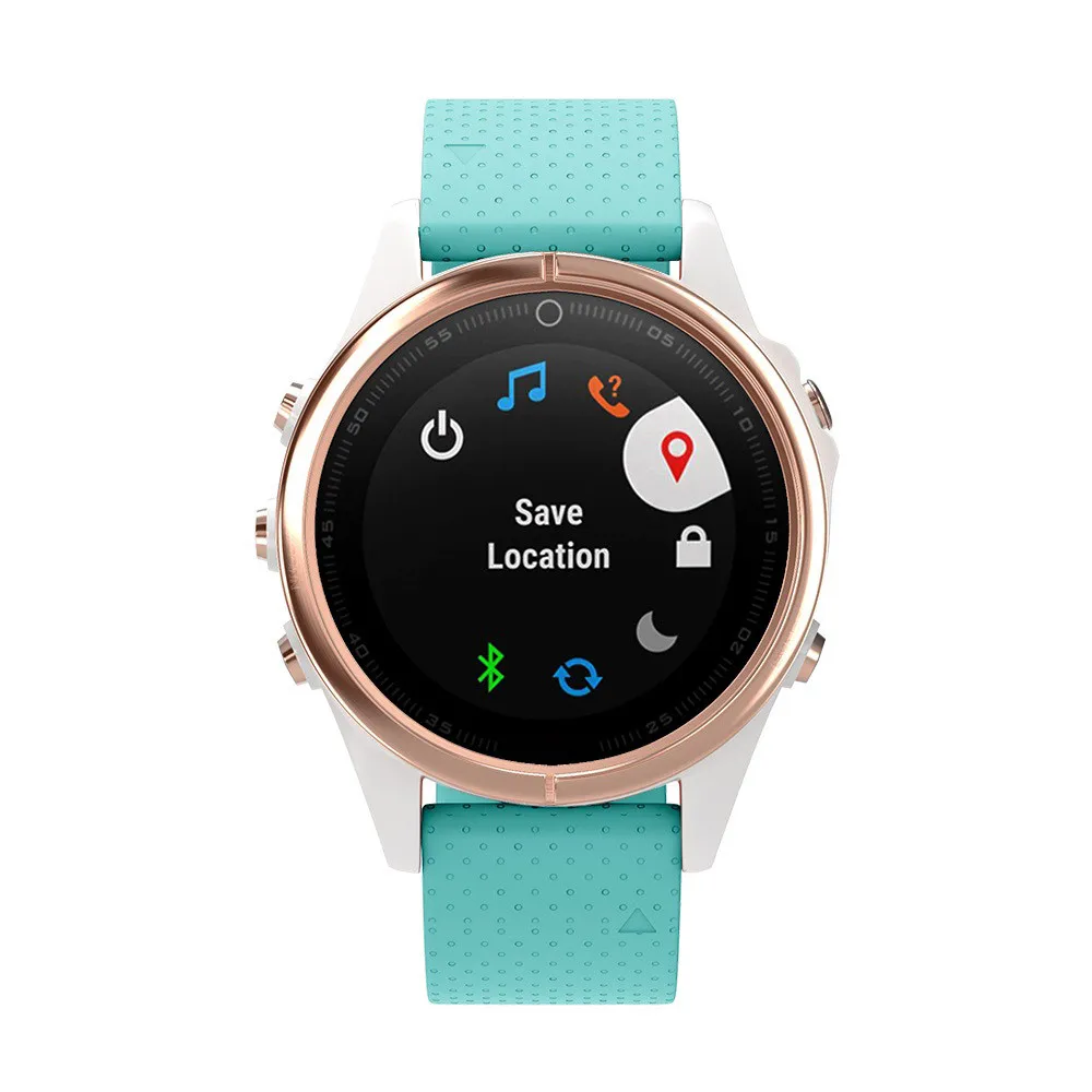 Спортивный Браслет для Garmin Fenix 5S Plus, сменные ремешки для часов, силиконовый, быстросъемный, легко прилегающий, Wirstband ремешок l1017#2
