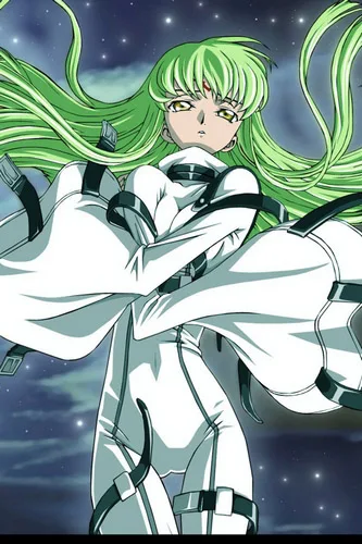 

Code Geass C.C. White Cosplay Costume Free Shipping for Halloween and Christmas