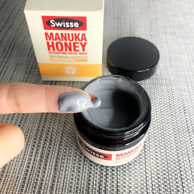 Австралийская медовая детоксикационная маска для лица swise Manuka 70 г очищающая