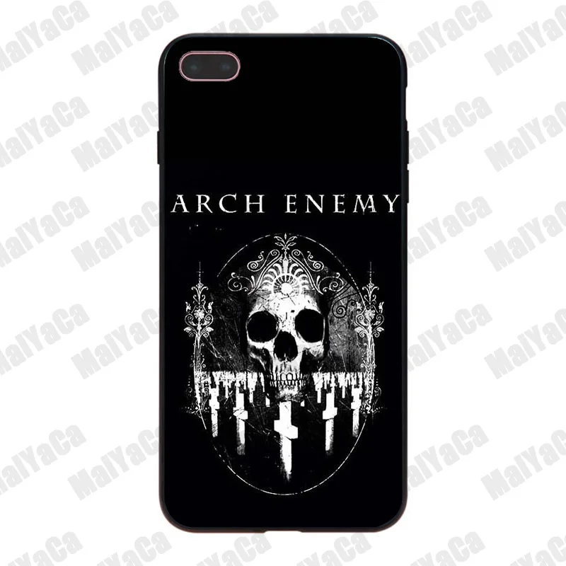 MaiYaCa Arch Enemy металлический ремешок сделай сам цветная печать TPU чехол для телефона
