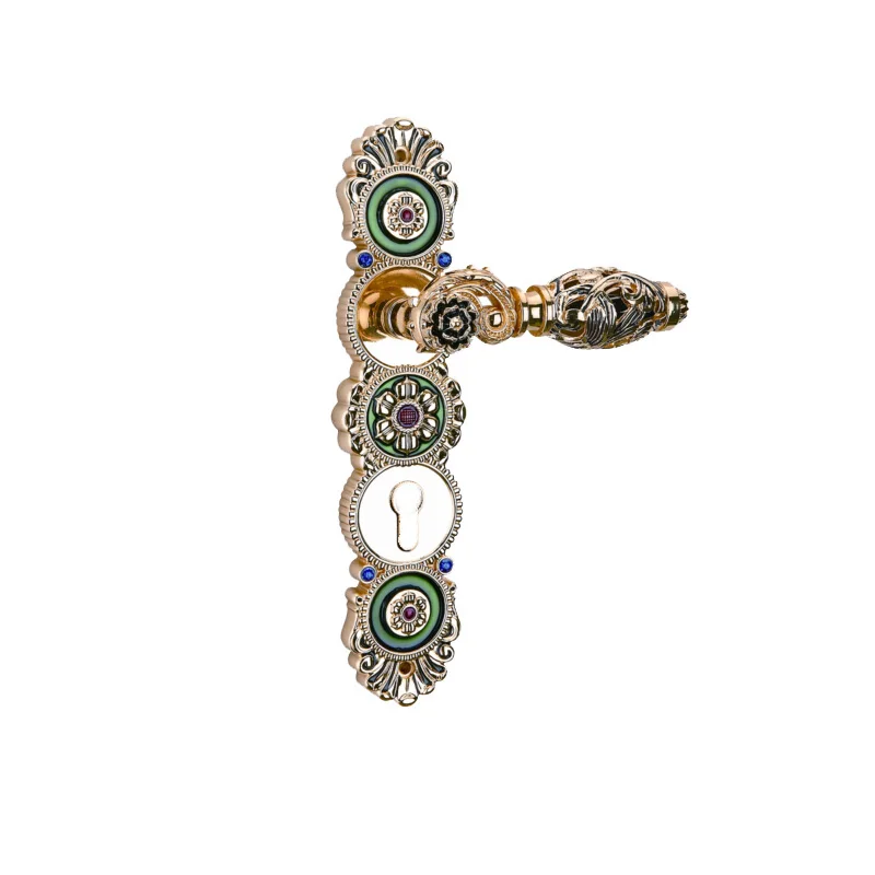 85 мм Центральная дистанция полые Сплит дверная ручка из цинкового сплава GP