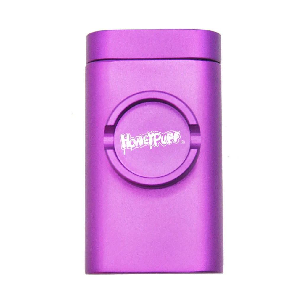 Honeypuff алюминиевый травяной Точильщик Pinch One htter& Dugout чехол для трубы с чехол для хранения курительная трубка все в одном