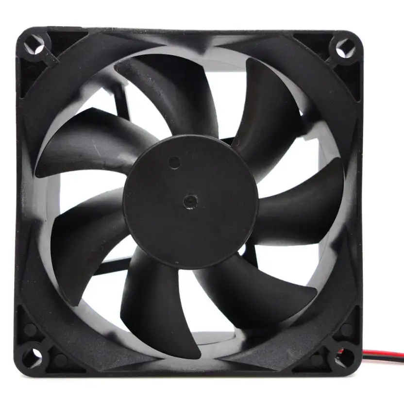 2017 1 шт. 80X80X25MM 12V 4Pin DC бесщеточный ПК чехол для компьютера охлаждающий вентилятор