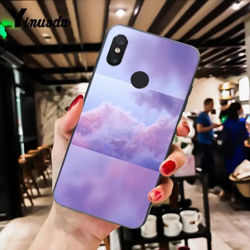 Yinuoda сладкий небо розовый великое искусство узор печати эстетическое PhoneCase для XiaomiMi6 Mix2 Mix2S Note3 8 lite Redmi5 note5 Note4 4X