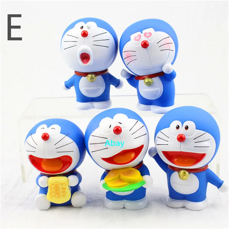 5 шт./компл. искусственная кошка Nobita Nobi 7 цветов украшение подарок на день рождения