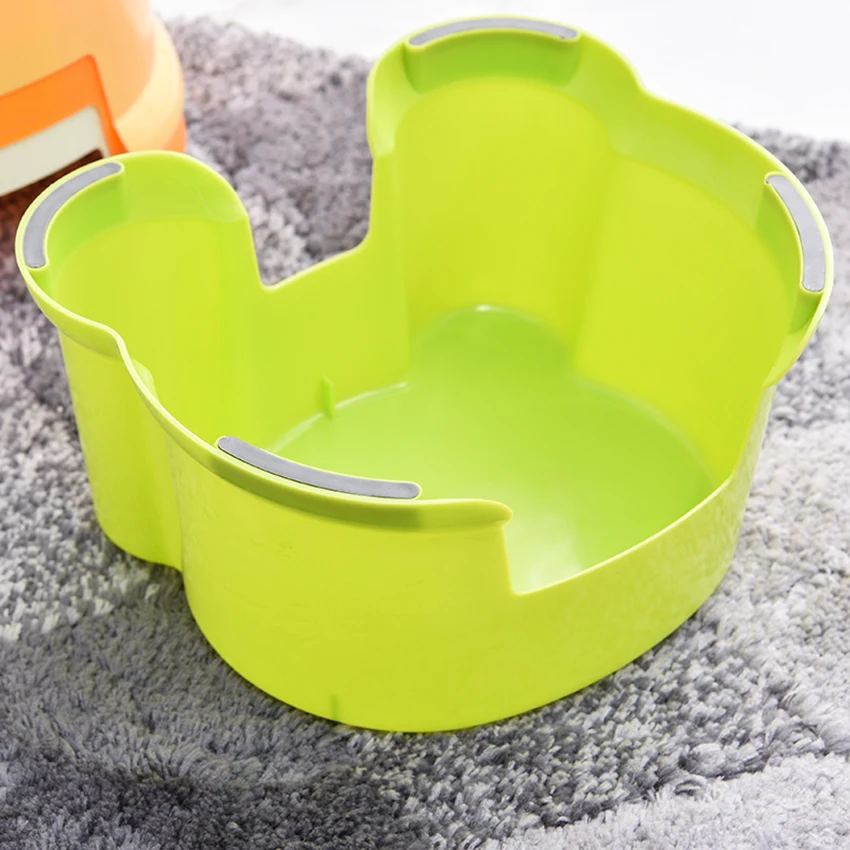 Cartoon Living Room Thicken Plastic Stool Bathroom Anti-Slip Bench Animal Pattern Small Step Children's | Мебель