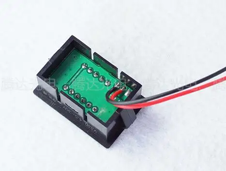 10 шт. вольтметр 34 х23х17 мм 0 36 дюйма 2 провосветодиодный|voltage meter voltmeter|display voltagedisplay