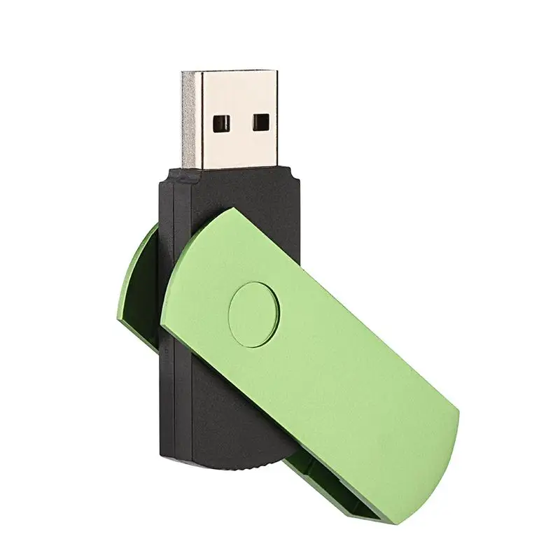 Green Флеш-накопитель, розовый металлический USB флэш-ключ привода 128 г, USB флешка, высокоскоростная флешка, карта памяти, 32 ГБ, 16 ГБ, 64 ГБ, 8 ГБ, Memoria, Usb 2,0, подарок - Цвет: Green