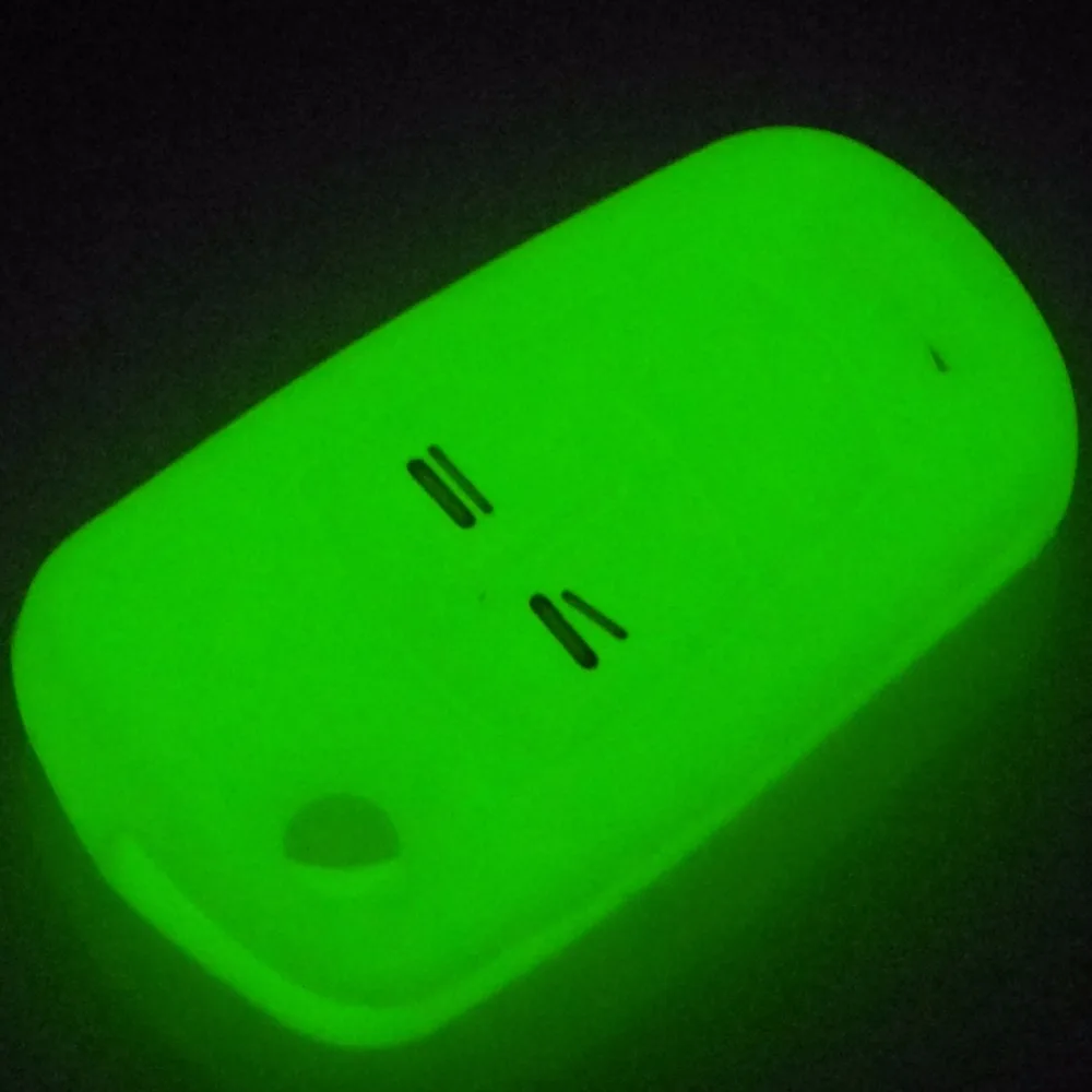 

jingyuqin Silicone 2 button Car Key Cover Case Fob For Vauxhall Opel Corsa Astra Vectra Signum 2 Button Silicone Remote