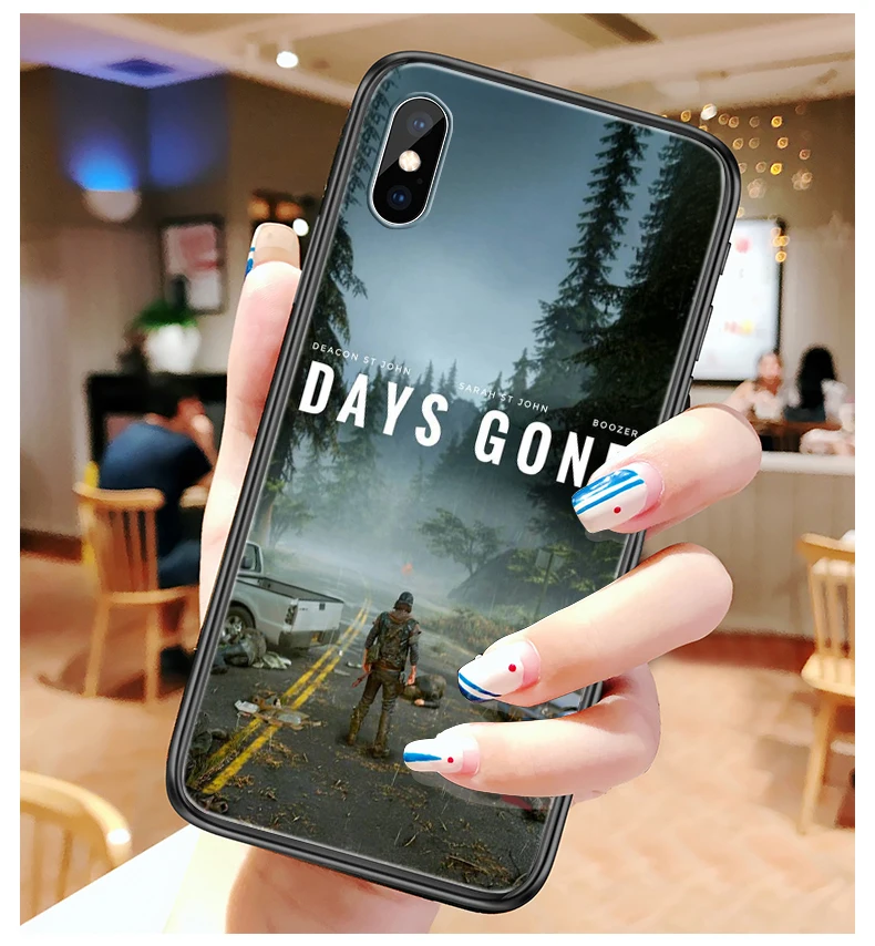 Days Gone черный мягкий чехол для телефона из ТПУ Apple iPhone X XR XS MAX 7 8 7plus 6 6S Plus 5 5S SE